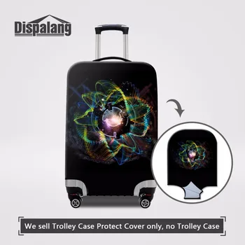 

Dispalang Fashion Waterproof Suitcase Protective Cover For 18 To 32 inch Trolley Case Colorful Shining Customized Luggage Cover