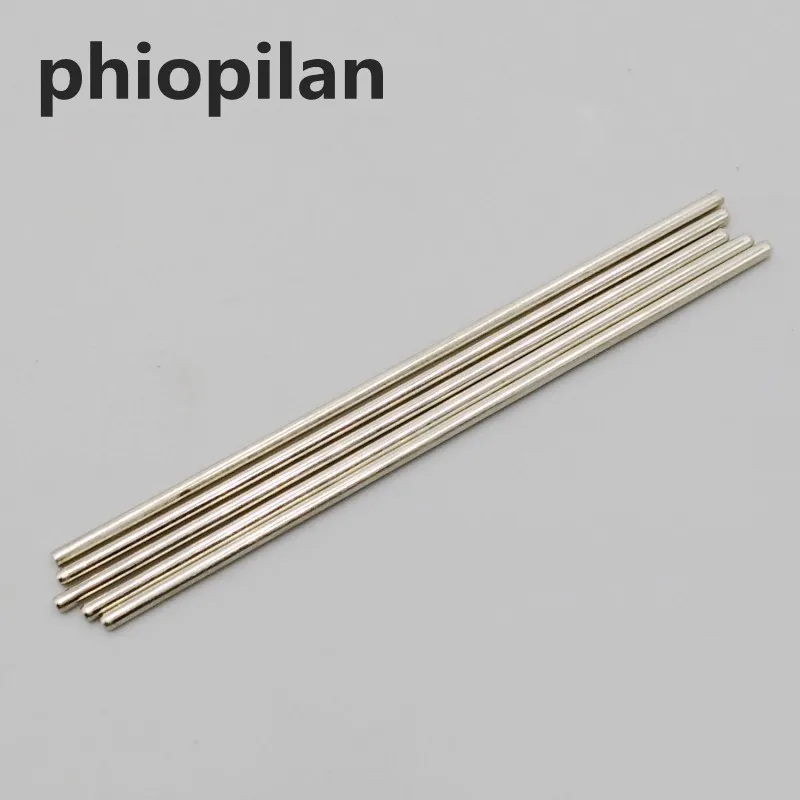 Phiopilan 2*90mm L=90mm dia=2mm axle gear shaft drive shaft diameter 2mm iron shaft for DIY toy robot axle