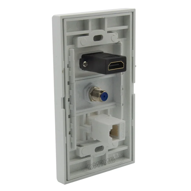 120X70 HDMI F головное ТВ и RJ45 настенная пластина с разъемом Мама мама|rj45 wall plate|wall platerj45