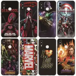 Marvel The Avengers чехол для телефона huawei P30 P20 mate 20 10 Pro P8 P9 P10 Lite 2017 чехол для huawei P Smart 2019 TPU мягкий чехол