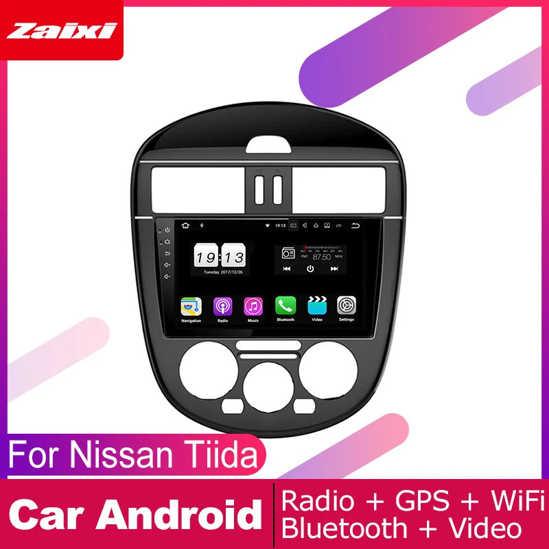 Perfect ZaiXi For Nissan Tiida C12 Pulsar 2011~2015 Car Android Multimedia System 2 DIN Auto Player GPS Navi Navigation Radio Audio 0 Perfect ZaiXi For Nissan Tiida C12 Pulsar 2011~2015 Car Android Multimedia System 2 DIN Auto Player GPS Navi Navigation Radio Audio 0