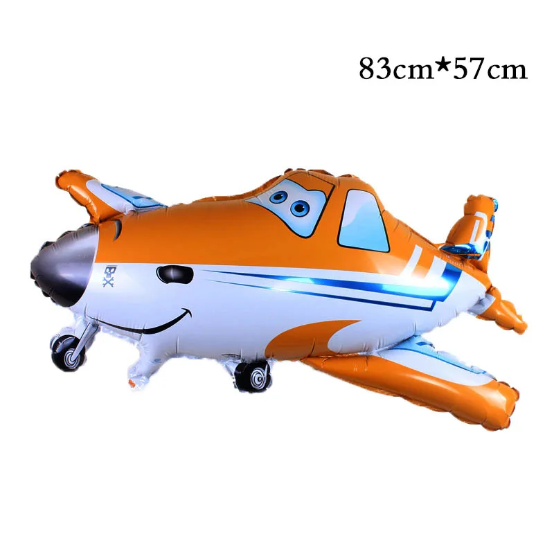 1 pc Large Inflatable Toys Airliner Foil Balloons Mickey Plane Helium Balloons Children Birthday Gifts Toys Aircraft Party