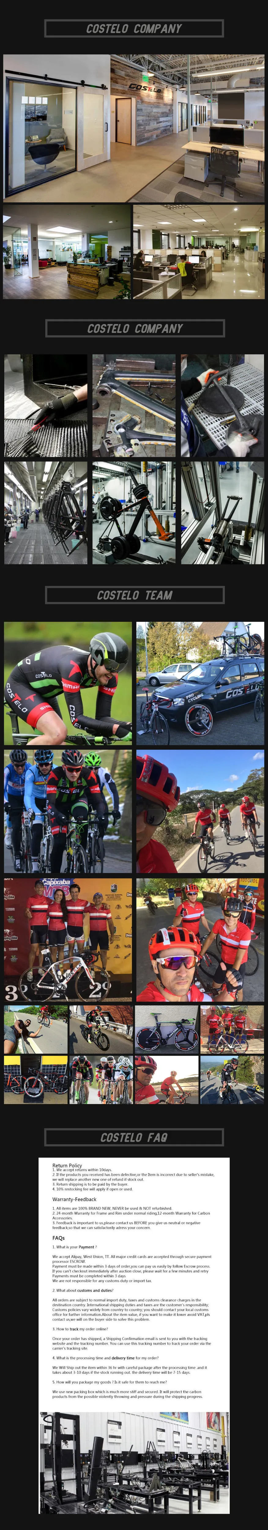 Excellent Costelo Attack XC Pro Mountain MTB Bicycle Carbon Frame Torayca UD Carbon Fiber Bicycle Frame 27.5er 650B Carbon Mtb bike frame 18