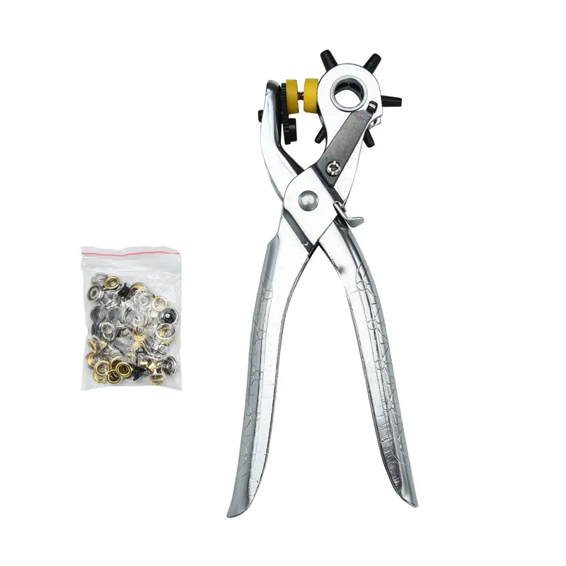 

9 Inch 2.0/2.5/3.0/3.5/4.0/4.5mm Multifunctional 3 In 1 Belt Hole Punch Belt Adjustable Puncher Belt Tool