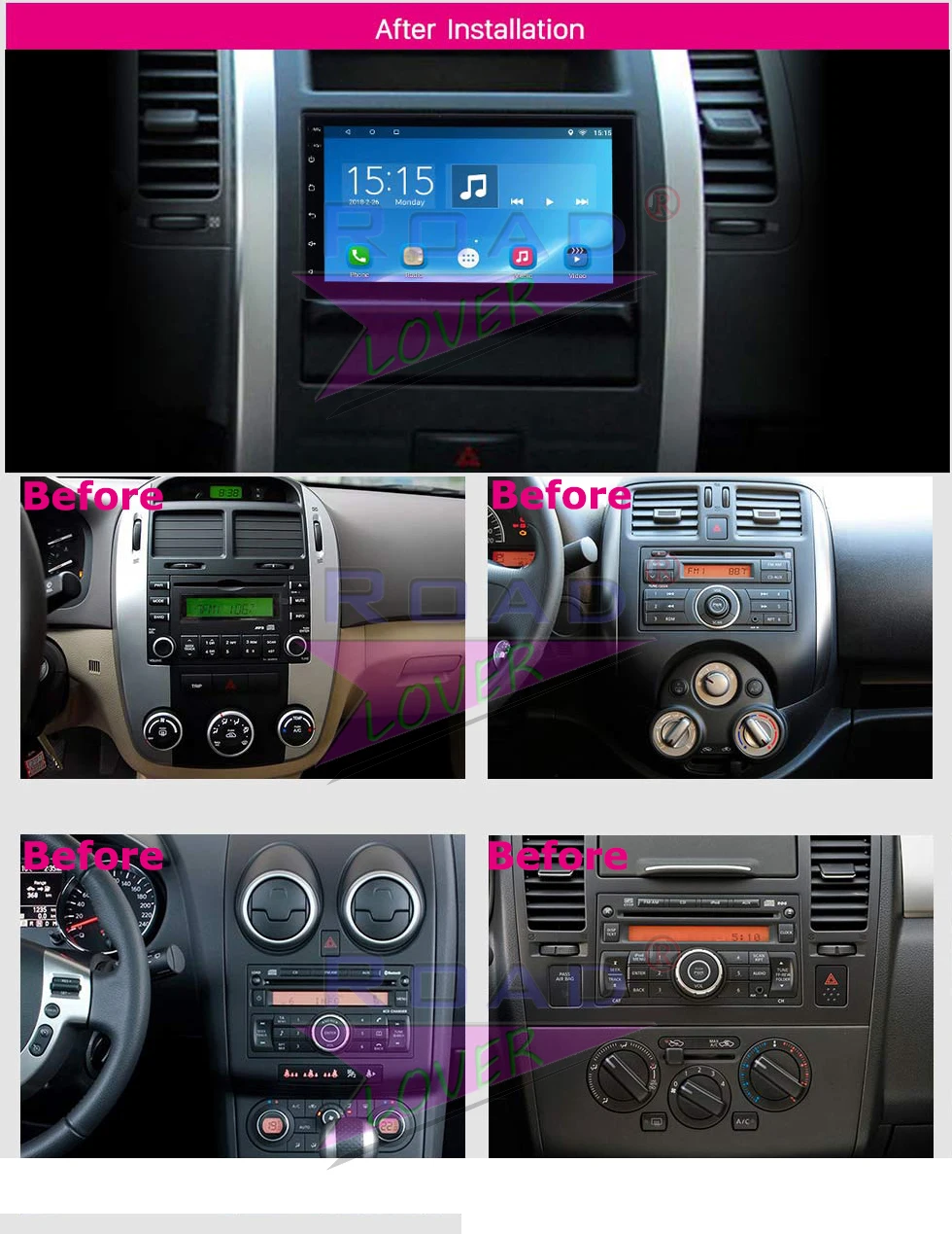  2 din For toyota corolla