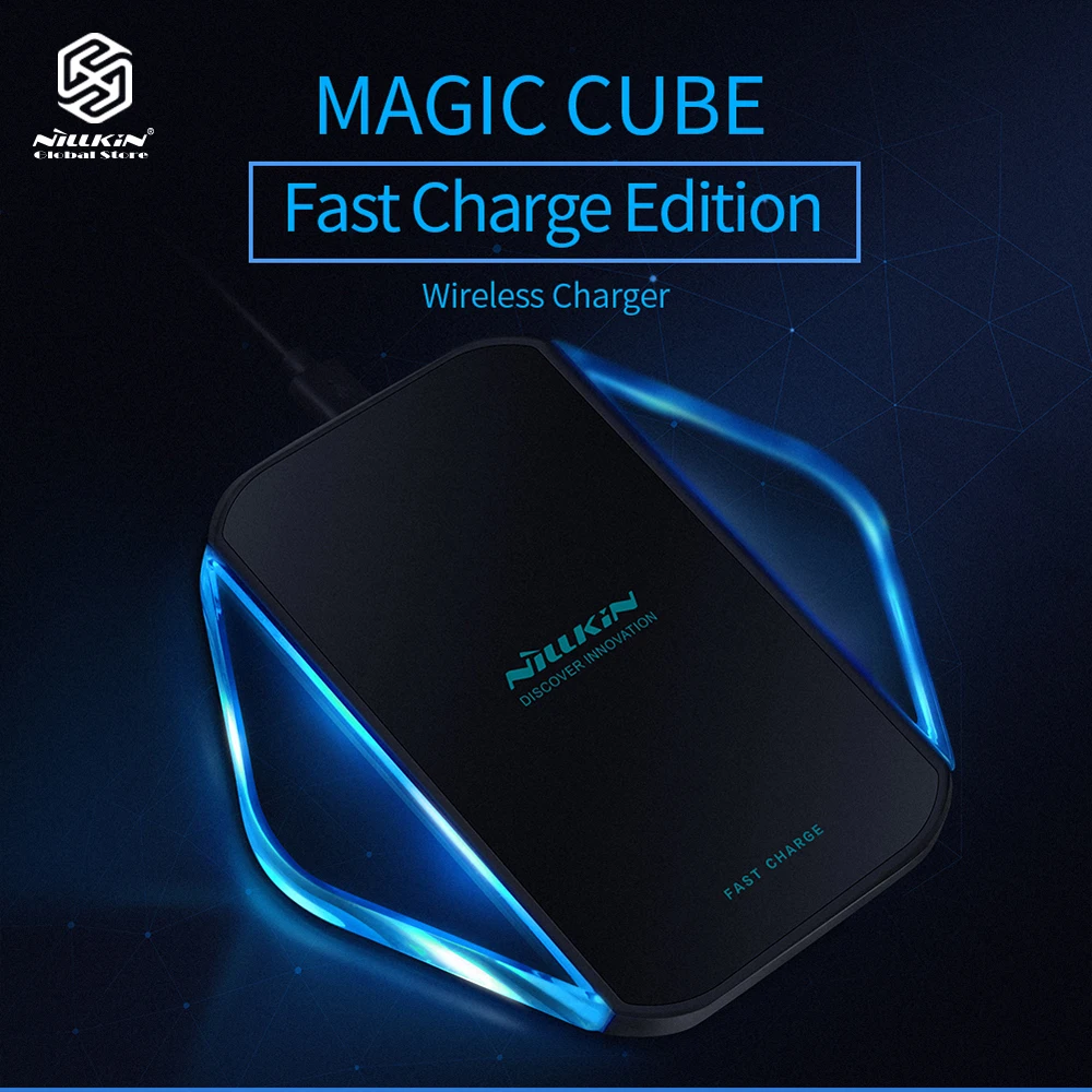 

Nillkin Qi Wireless Charger for iPhone x 8 8plus Fast 10W USB Wireless Charging for Samsung S9/S8 Plus Wireless Pad