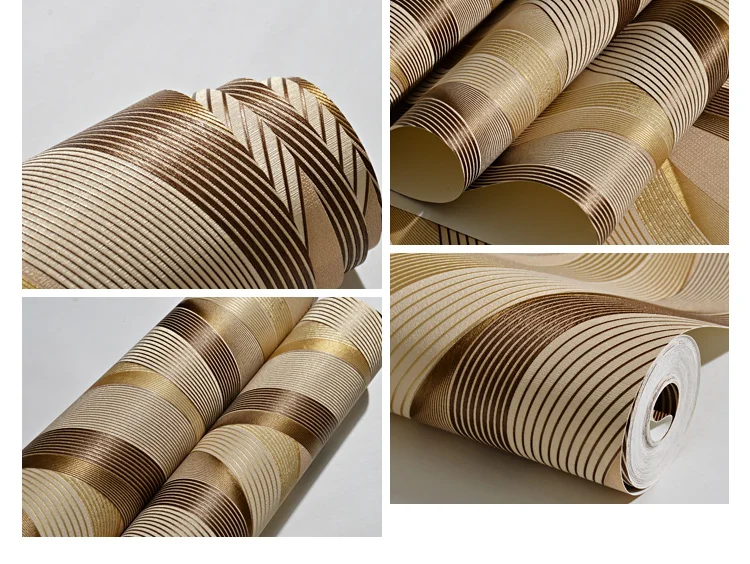 3d papel де parede тканые с металлическими блестками белые Серебряные широкие полосы современные обои фоновые настенные покрытия