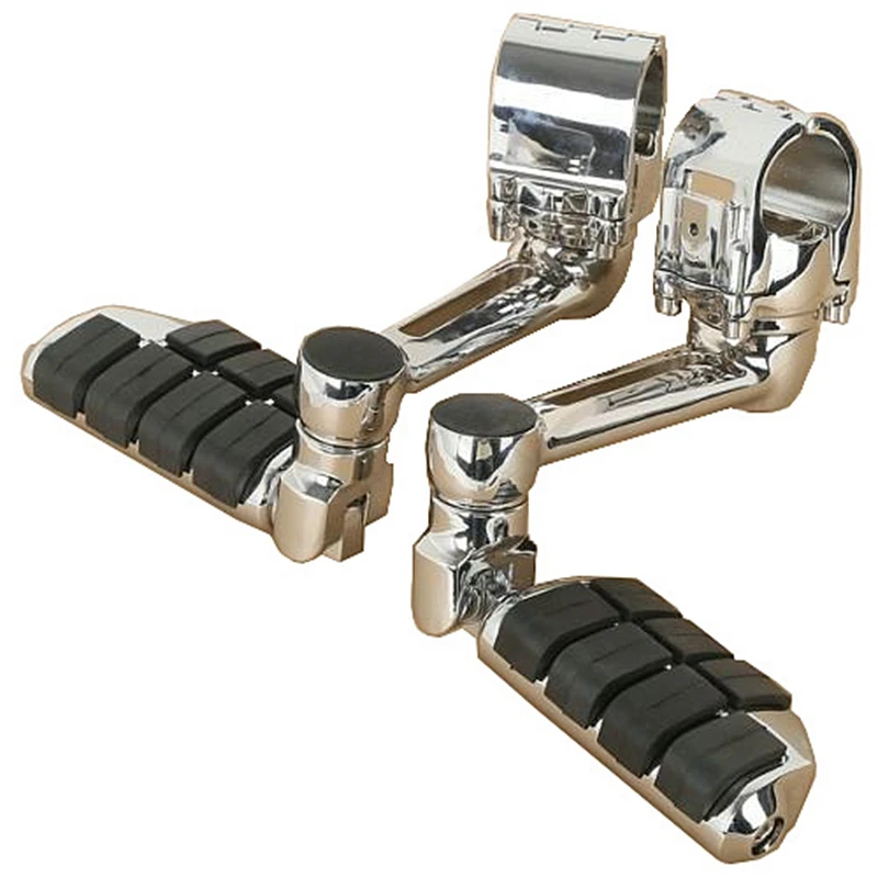 22mm 30mm 35mm Motorcycle Chrome Aluminum Front Foot Pegs FootPegs