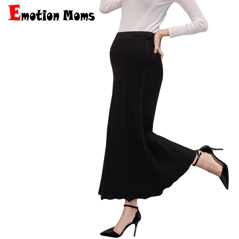 Emotion Moms Мода Материнство Одежда Платье для беременных женщин Весна Осень Юбки для беременных брюки для будущих мам платье