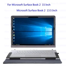 Защитный чехол для microsoft Surface Book 2 1" Многофункциональный дизайнерский чехол для планшета и ноутбука Для Book 2 13,5" подарок