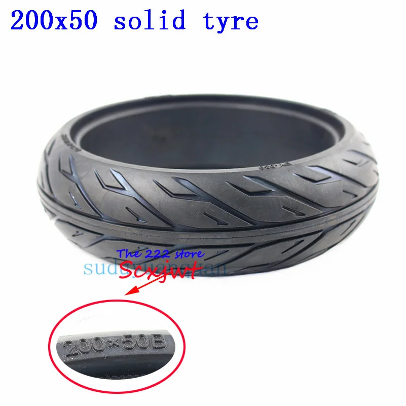

200x50 For Xiaomi Scooter Spare Part ES2 solid tyre for Ninebot ES1 ES3 ES3 ES4 Scooter Motor wheel Tire Replacement Accessories