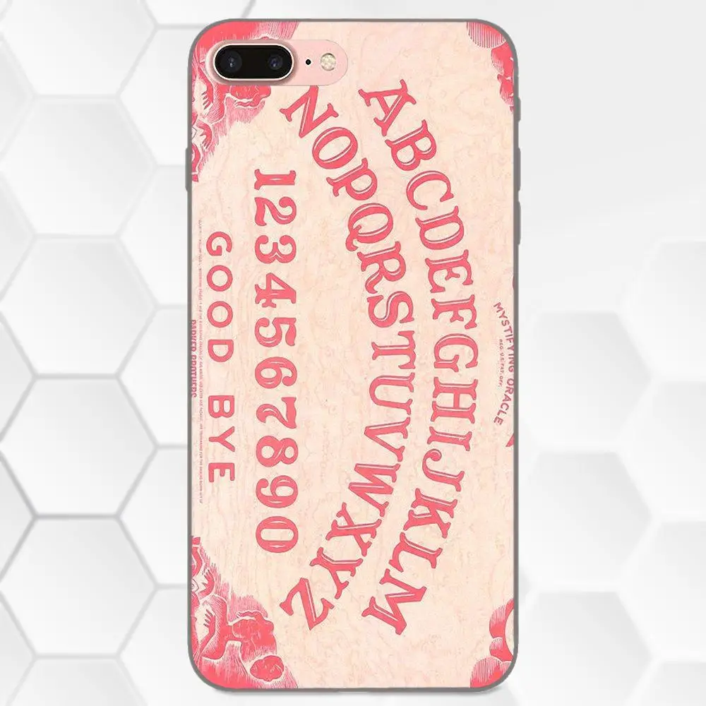 Мягкий Сотовый телефон Ouija Board для Apple iPhone 4 4S 5 5S SE 6 6S 7 8 Plus X XS Max XR|Бамперы| |