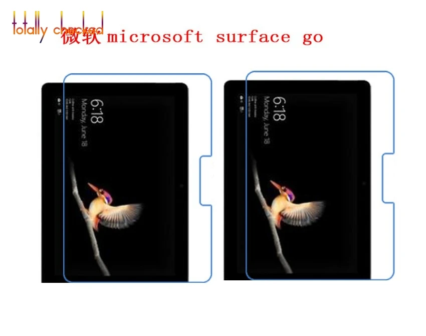 2 шт./партия для microsoft Surface GO 1" 10,1 дюймов Высокая Прозрачная мягкая ультра тонкая защитная пленка для экрана(не закаленное стекло