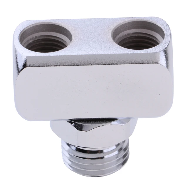 US $12.82 Scuba Diving Low Pressure Hose Splitter Male Regulator to Female 2 LP Hose AD30 - Underwater Sports