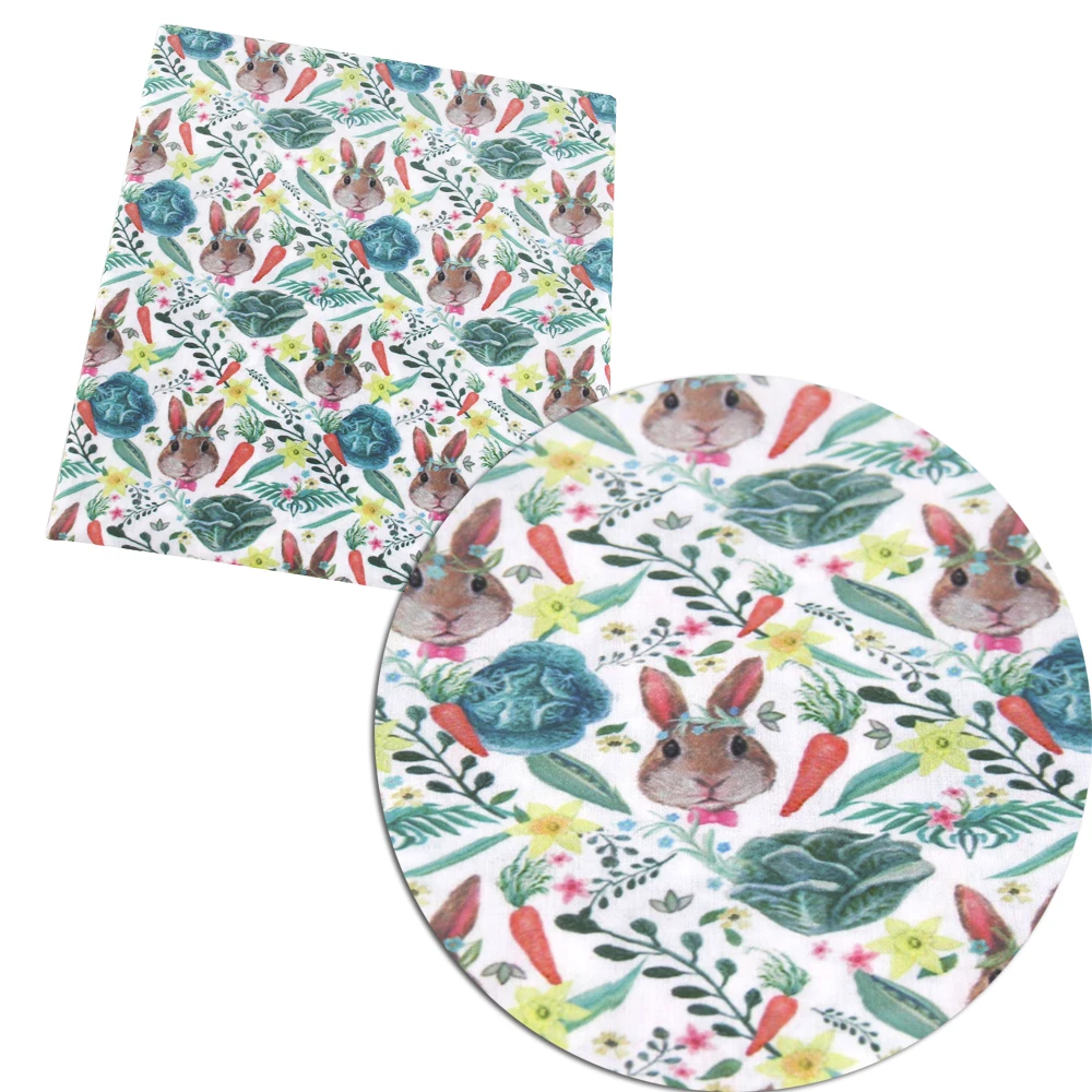 

New 50*145cm Animal Polyester Cotton Fabric Printed Cloth Sewing Quilting Fabrics for Patchwork Needlework DIY,c3052