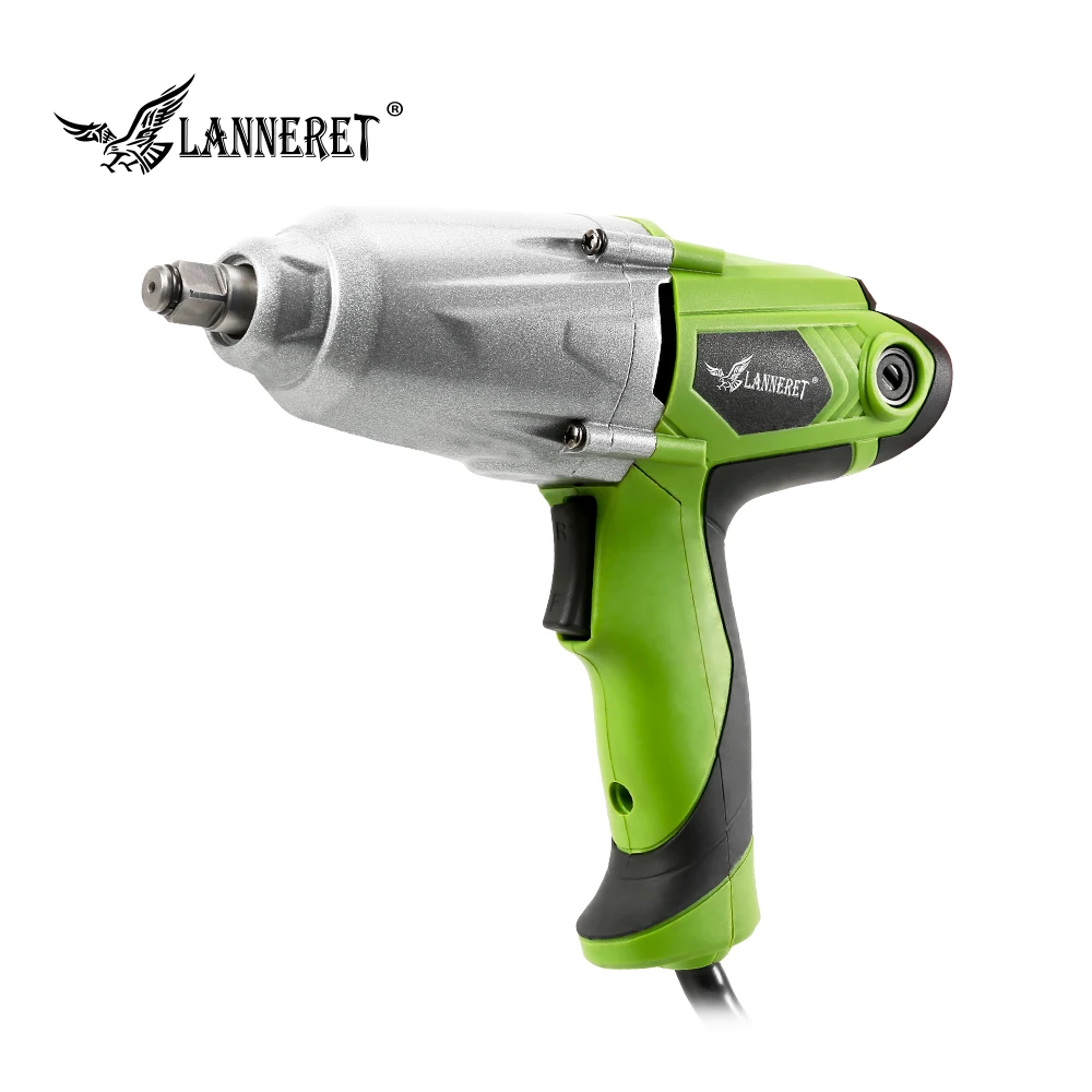 comprar LANNERET 450 w 300Nm Torque Máximo 1 2 polegada Carro Chave de Soquete Chave de Impacto Elétrica DIY Elétrica do Agregado Familiar Ferramentas de Mudança de Pneus