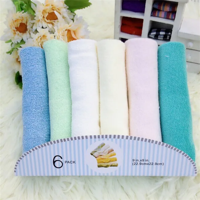 Towel Baby Wash Cloth Infant Towel Baby Feeding Towel Handkerchief ...