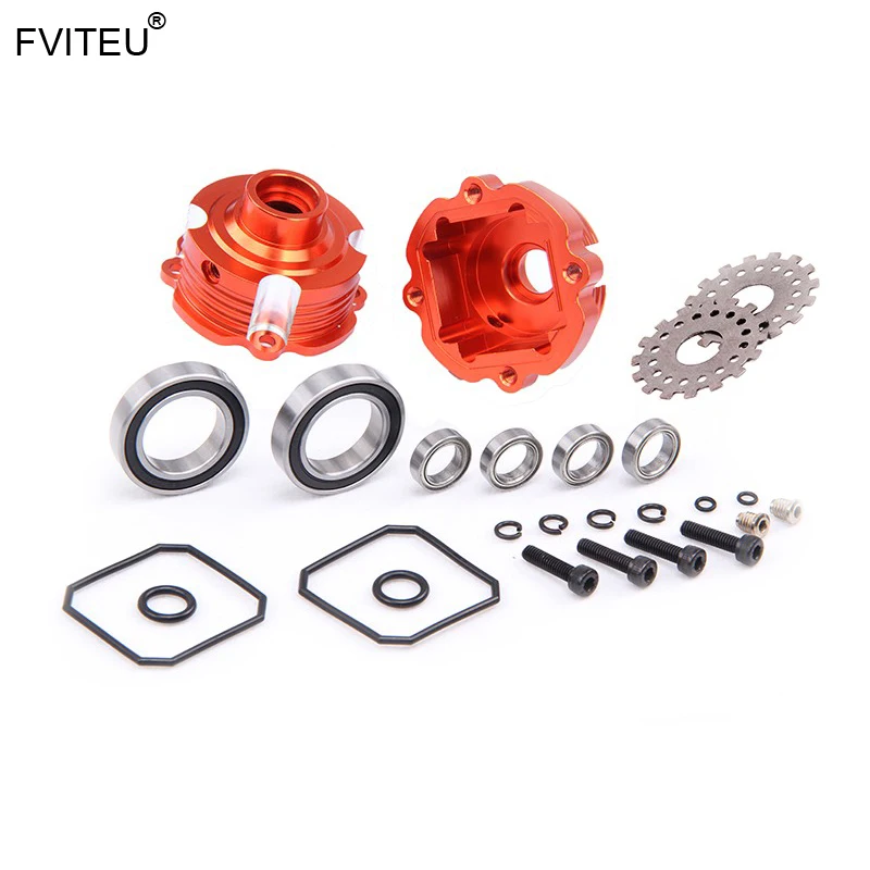 

FVITEU CNC alloy diff.gear shell set fits 1/5 HPI Baja 5b ss 5t 5sc Rovan King Motor