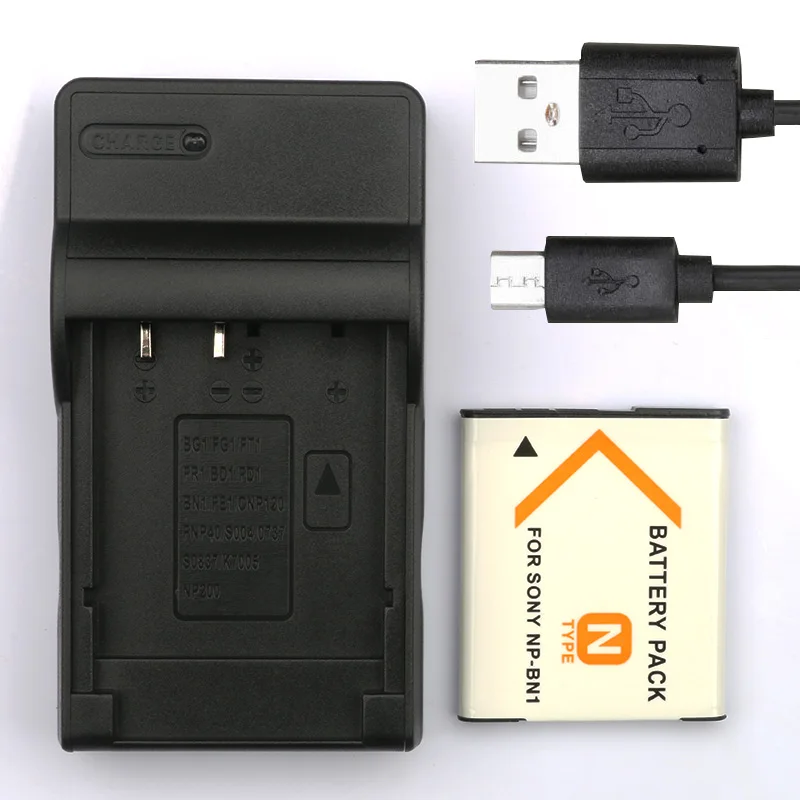 LANFULANG NP BN1 NP BN1 Rechargeable Camera Digital Battery + Micro USB