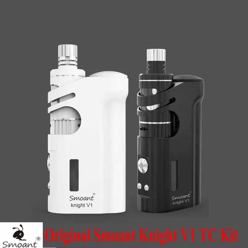 100% Original Cloupor Smoant Knight V1 mod electronic cigarette 1-60W Box Mod Knight TC pocket Kit VS Cloupor Mini 30w