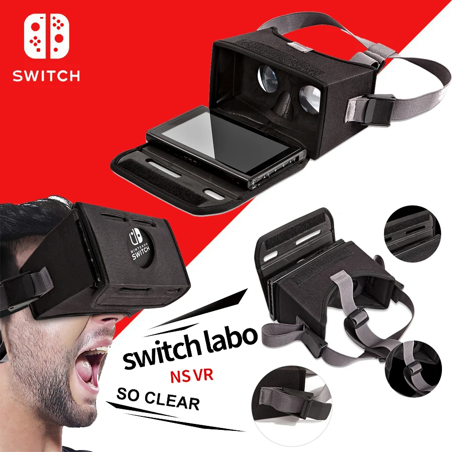 

Nintend Switch VR Glasses HD Virtual Reality Stretched Headset for Nitendo Nintendo Swicth Nintendoswitch NS Console Accessories