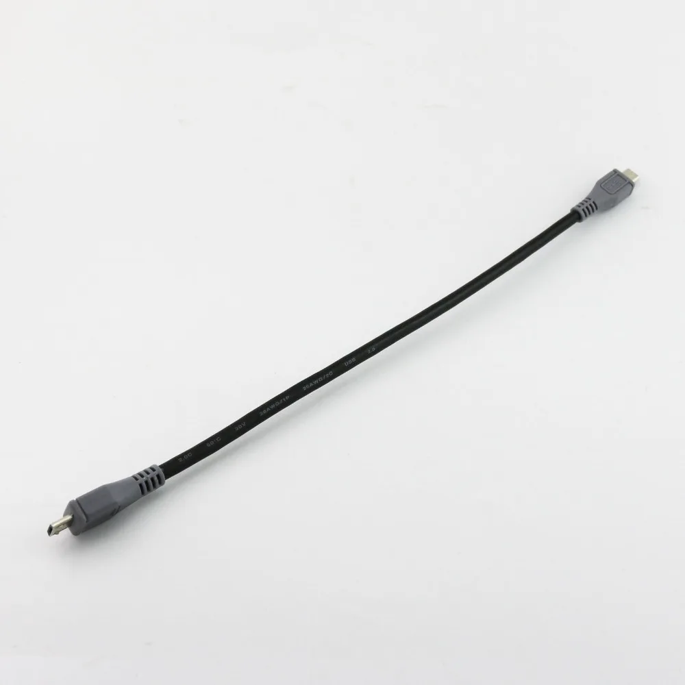 1x المصغّر usb B الذكور إلى المصغّر usb B الذكور التوصيل وتغ محول محول كابل بيانات الحبل 20 سنتيمتر/50 سنتيمتر/ 1 m