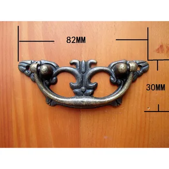 

Antique Zinc Alloy Bat Pattern Drawer Cabinet Desk Box Door Pull Handle Knob Furniture,Bronze Color,82*30mm