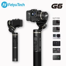 FeiyuTech G6 Splashproof ручной Gimbal Feiyu экшн-камера Wifi + OLED с Bluetooth экраном угол высоты для Gopro Hero 6 5 RX0