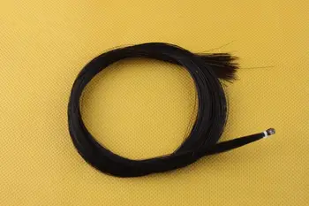 

5 hanks Black Horse Tail Hair Violin Bow hair Mongolian Horse