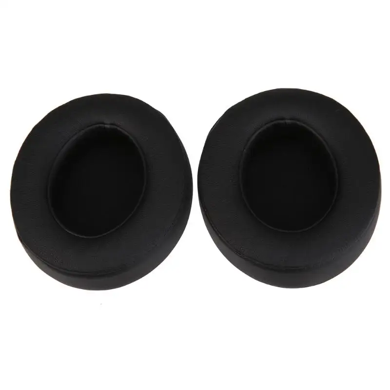 1 пара сменных амбушюр подушки для Beats dr Dre Studio 2,0 беспроводные наушники для наушников мягкие амбушюры - Цвет: Черный