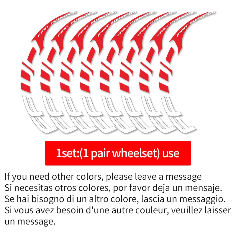 FFWD F9R два колеса обода Набор наклеек s для 700C дорожный велосипед быстрый Передний Велосипед наклейка подходит для 80 88 90 мм колеса диски