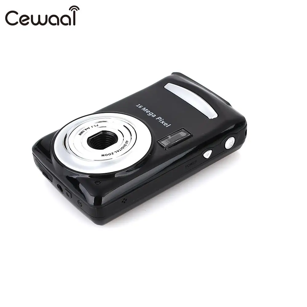 Cewaal Black Ultra Photo 1.6MP 1080P HD Цифровая камера DVR 16MP 1080P HD камера точный видеорегистратор 16MP 1080P камера DV