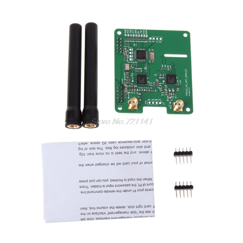 

MMDVM Hotspot Support P25 / DMR / YSF For Raspberry Pi With Double Antennas Oct18
