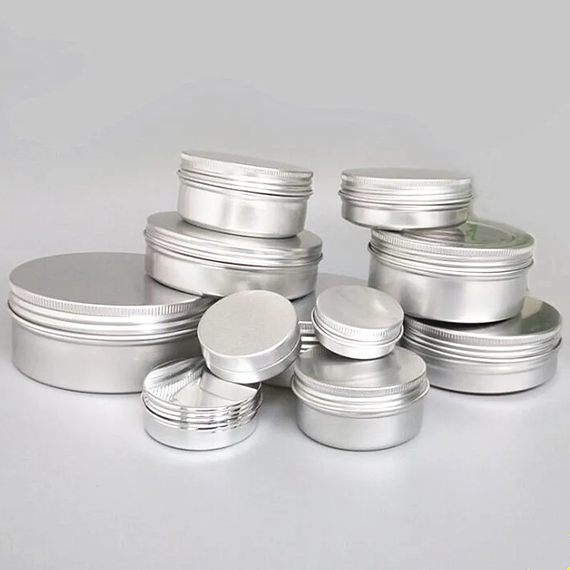 Download 20pcs 5 100g Aluminum Jar Metal Cosmetic Packaging ... Yellowimages Mockups