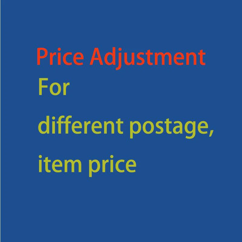 

Price Adjustment For different postage, item price