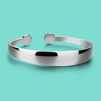 

Chinese style 925 sterling silver bracelet female solid silver open bracelet lettering bracelet can be adjusted size party gifts