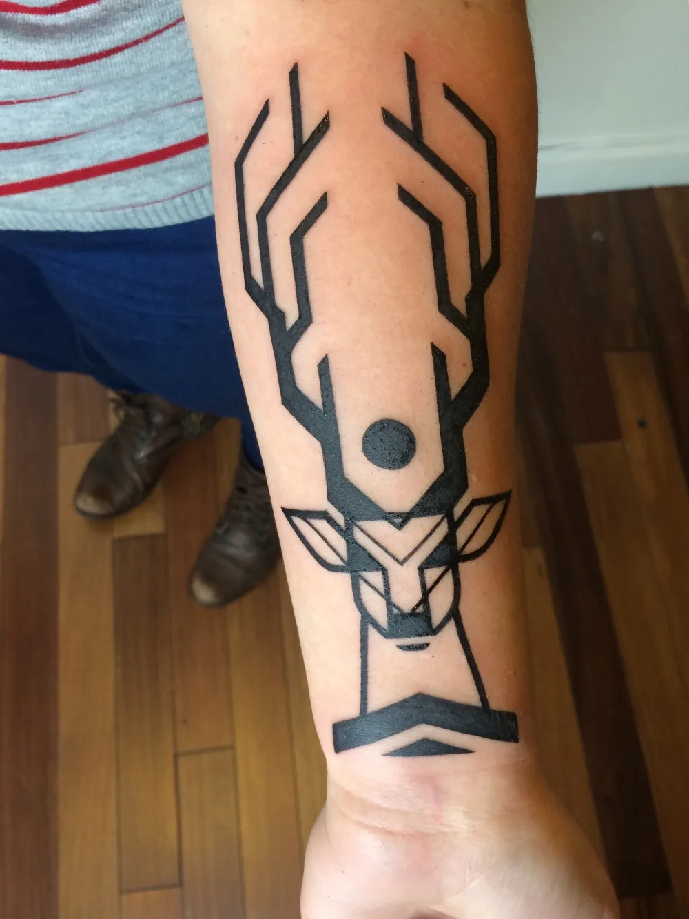

Waterproof Temporary Tattoo sticker Minimalism deer tatto stickers flash tatoo fake tattoos for men women girl