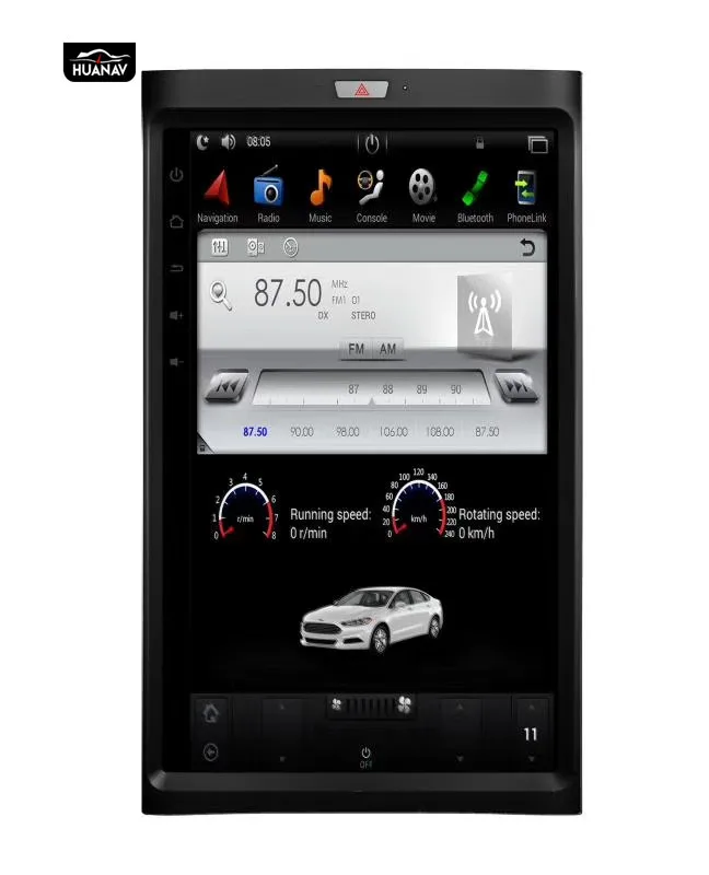 Tesla стиль вертикальный автомобильный dvd-плеер с экраном gps навигация для Ford expedition 2007+ Авто Радио стерео головное устройство мультимедийный плеер