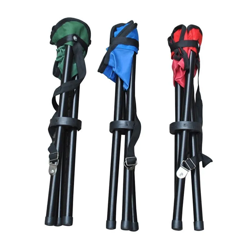 Outdoor Fishing Chair Lightweight Portable Tripod Stool Folding Chair For Camping Walking Picnic Garden Three Feet Chair Seat