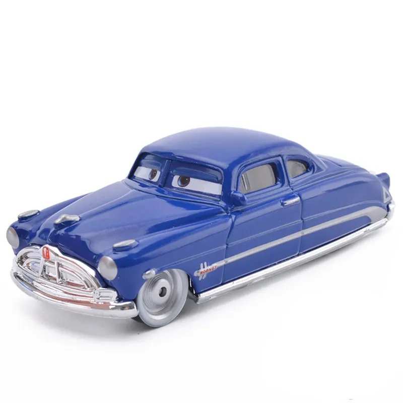 1:55 disney Pixar машина Lightning McQueen doc Hudson игрушки из сплава автомобилей дешевые продажи как дети подарки на Рождество День рождения