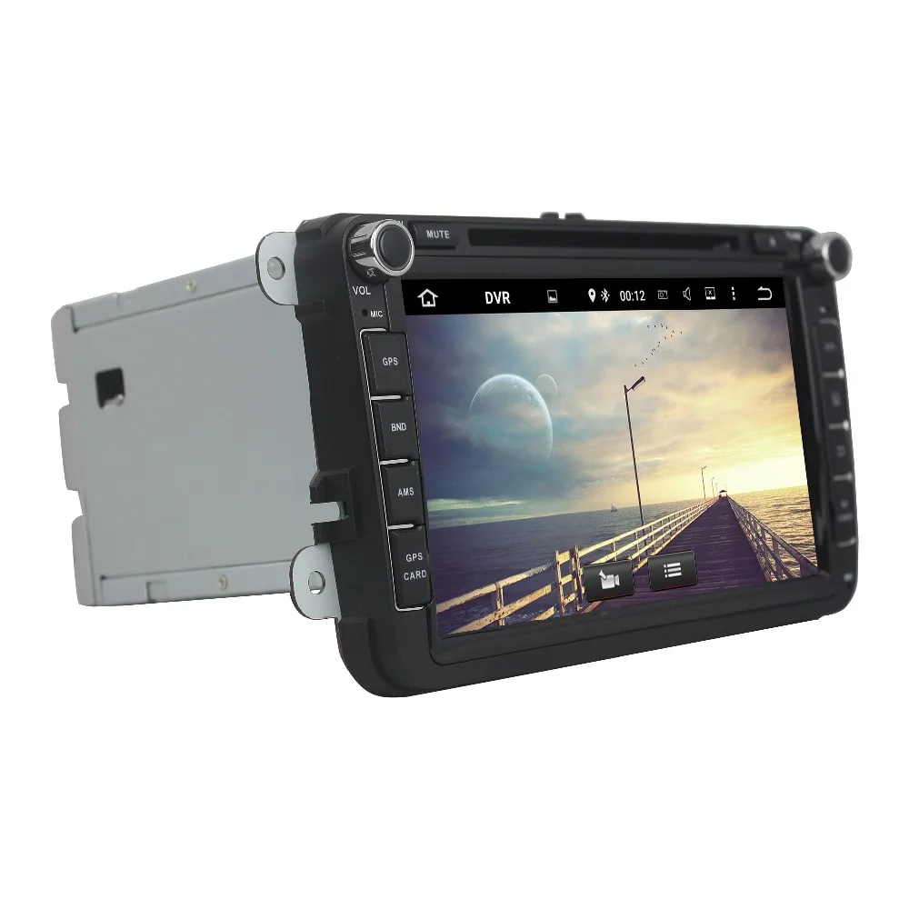 Sale KLYDE 8" 2 Din Android 8.1 Car Radio For SKODA Octavia II III FABIA SUPERB Car Audio Multimedia Player Flansh 16GB Car Stereo 2