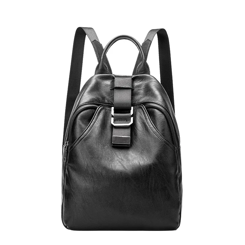 

Women Bag Backpacks Female Genuine Leather Backpack Women School Bags For Teenagers Girls Travel Mochila Femininas Vintage C463