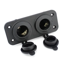 Universal DC 12V Cigarette Lighter Socket Car Console USB Cigar Lighter Plug Adapter GPS Voltage Outlet