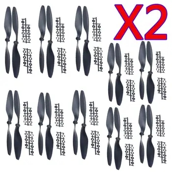 

F01979-20 20X CW & CCW 10x4.5" 1045 1045R Propeller Props Plastic for DJI F450 500 F550 FPV Multi-Copter RC QuadCopter Drone +FS