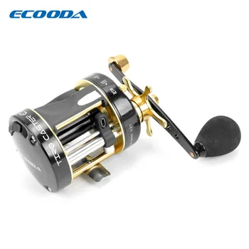 شراءبكرة الصيد من Le Fish ECOODA لرمي الأسماك في صنارة الصيد ، بكرة القفز خفيفة ، نسبة اليد اليسرى/اليمنى 5.3:1