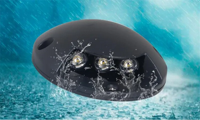 Lâmpada de Canto Conduziu a Lâmpada Led ao ar Footlights Luzes Livre 220 v 110 Dc12v Passo Luz Superfície Montado Subterrânea Ip67 3 w Led 2 canto luzes led ao ar livre 220