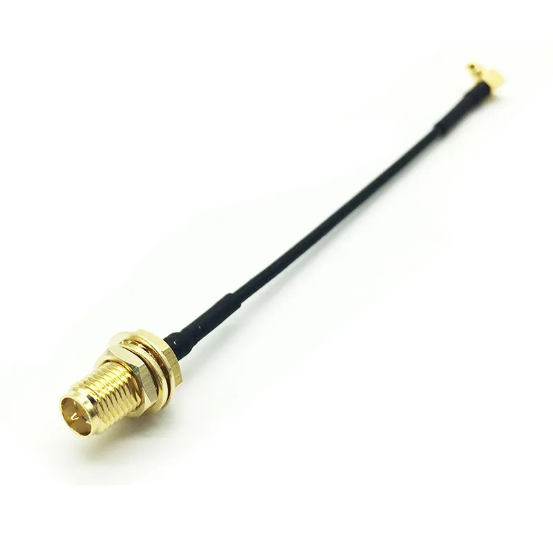 Pigtail MMCX 90° to SMA Adapter