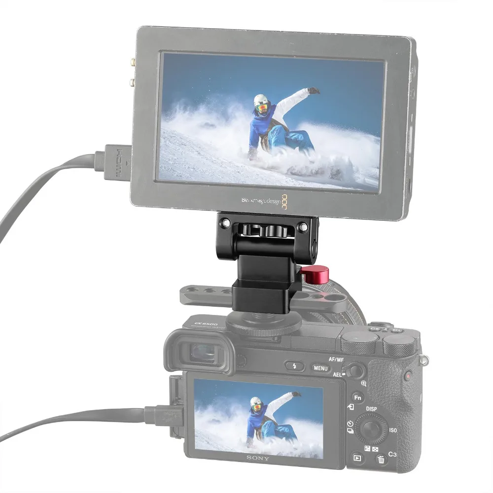 SmallRig камера монитор стабилизатор Quick Release EVF держатель крепление с натовским зажимом Can180 градусов Регулировка мониторинга 2100