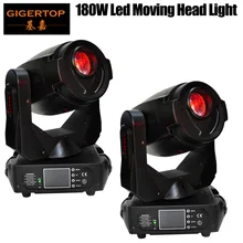 TIPTOP 2 шт. 180 Вт Американский DJ Inno Spot Elite-это высоковыходной Интеллектуальный движущаяся головка Ярко-белый светодиодный источник