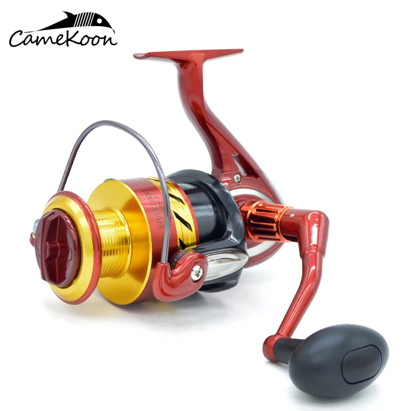 

CAMEKOON 9000/11000 Series Saltwater Spinning Fishing Reel 4.5:1 Gear Ratio 11+1 Bearings High Speed Large Sea Reel